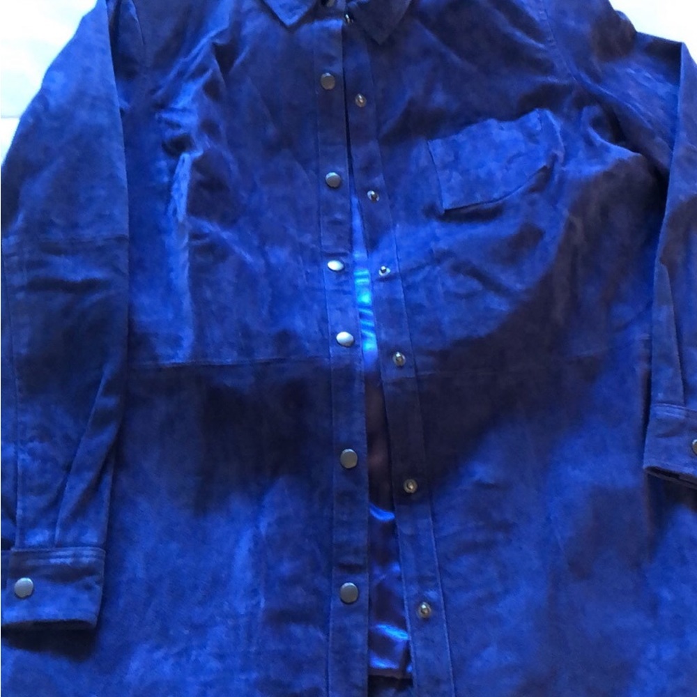 Blue Suede Jacket - image 4